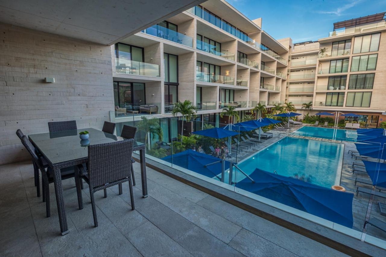 Astonishing Condo With Balcony In A Private Complex With Pool And Gym 普拉亚卡门 外观 照片